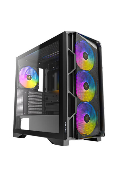 ANTEC AX1000 ARGB 4x120mm Fan ATX Siyah Mid Tower Gaming (Oyuncu) Kasası