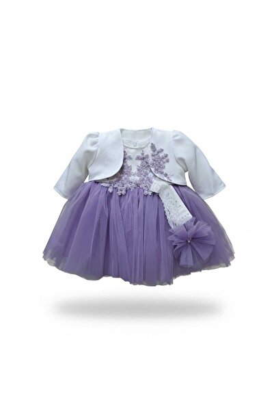 OEM Girls' baptism dress, 4 pieces