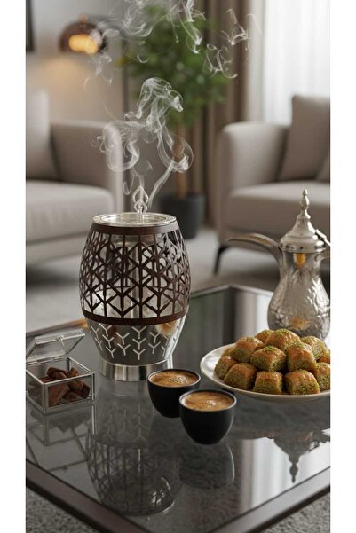 Generic *مبخرة فاخرة بتصميم عصري – أناقة الضيافة ولمسة عطرية راقية*