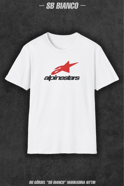 SB BİANCO Speed Icon Design Unisex Printed T-Shirt