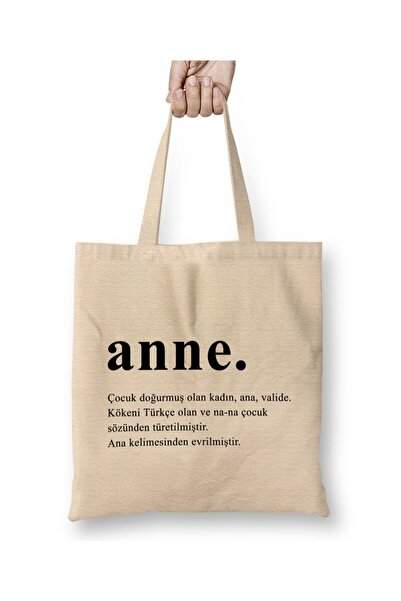 Toyaso Mom Word Meaning Mother's Day Gift for Mothers Cloth Bag Long Handle S...