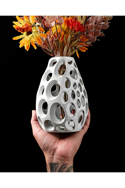 3D.era RINGO FLOWER VASE - Modern Tasarım Dekoratif Vazo