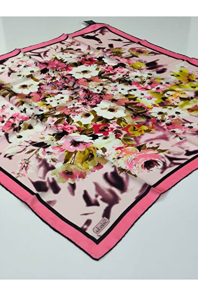 PİRAMİT Balse Sura Silk Scarf Candy Pink 5014-1