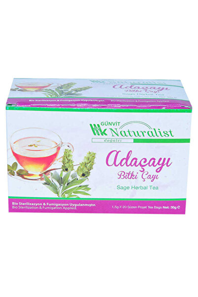 OEM شاي أعشاب سيج 20 كيسًا مفلترًا