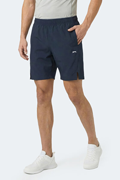 Slazenger Radiant Men's Fitness Navy Blue Shorts with Pockets