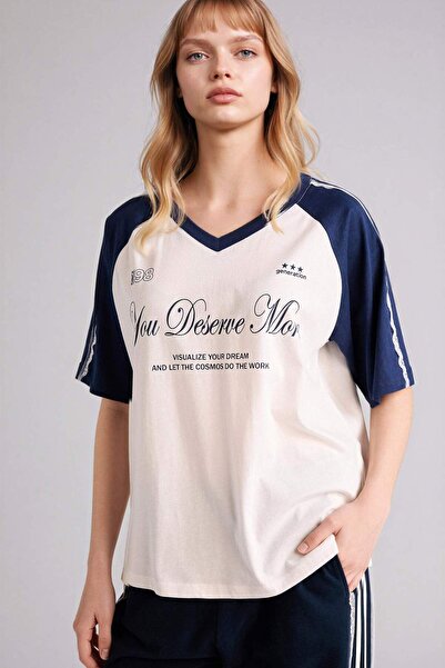 DeFacto Oversized Printed T-Shirt G5879Ax26Sp