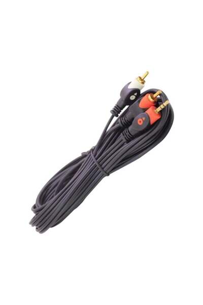 Epilons 2Rca-3.5 ملم كابل ستيريو 10 متر