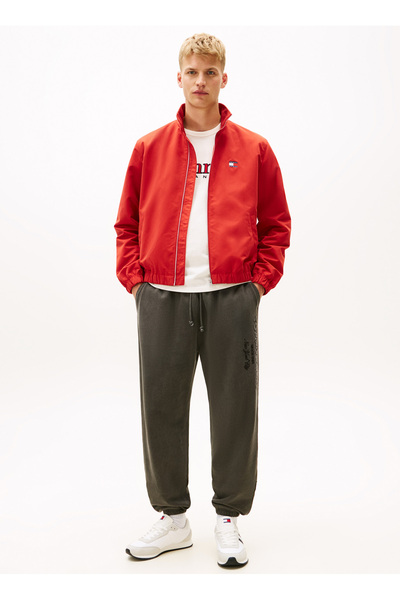 Tommy Jeans Rahat Siyah Erkek Eşofman Altı DM0DM22360BDS Siyah Eşofman Altı