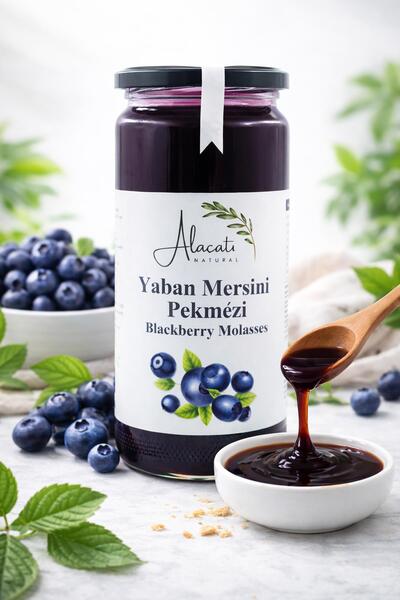Alaçatı Natürel Alaçatı Natural Blueberry Molasses 640 Gr