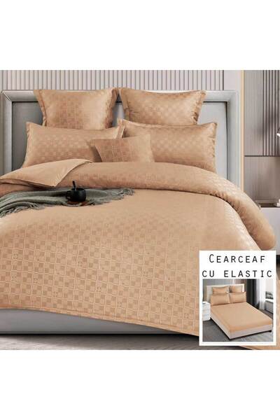 Patul Finet Underwear, Sulphur, Checkered, Elastic Sheet, 6 Pieces