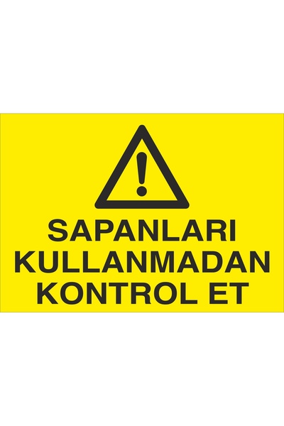 otovoo Sapanlari Kullanmadan Kontrol Et 25x35cm 3mm Dekota