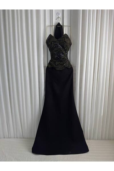 leen fashion evening dress