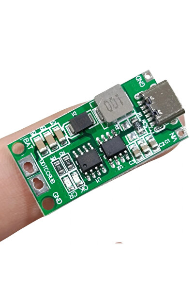 Voltaj 3S 2A Type-C Şarj Modülü Çok Hücreli 18650 Lityum Pil Şarj Devresi 12.6V