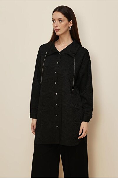 Alvina Saten Jacquard Tunic 46246