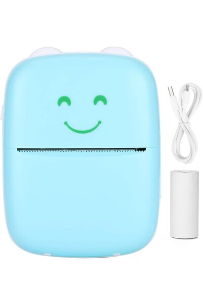 Generic طابعة محمولة للطباعة بالأبيض والأسود للمنزل والمكتب لتوفير وقت نسخ ال...