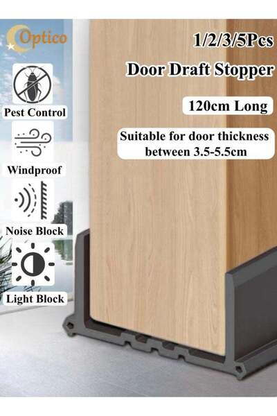 Generic Door Draft Stopper, Under Door Draft Blocker Door Bottom Seal Doors S...