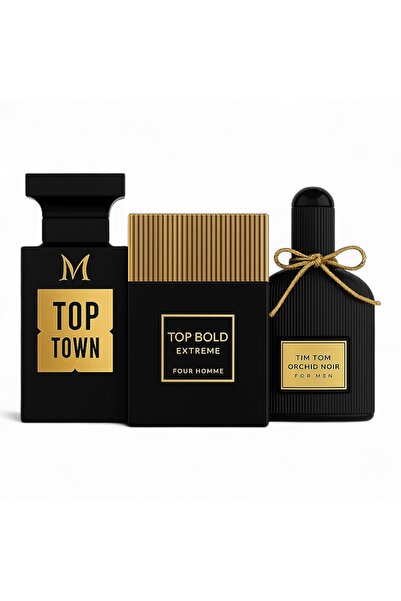 Montage Brands Set parfumuri bărbați 3 x 100 ml persistente – arome orientale...