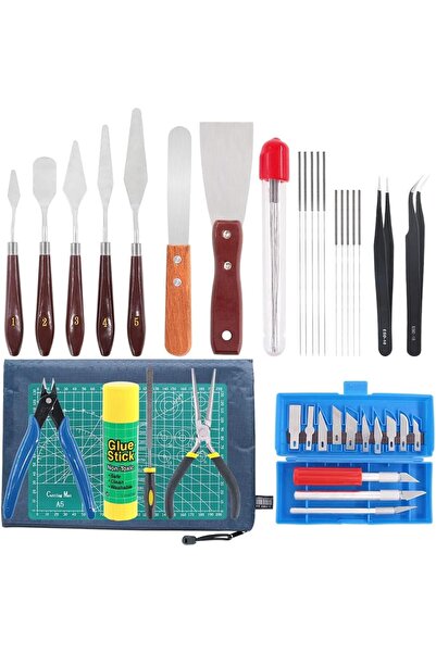 Generic NALACAL 40 Piece 3D Printer Accessories Tool Kit, Spatulas, Tweezers,...