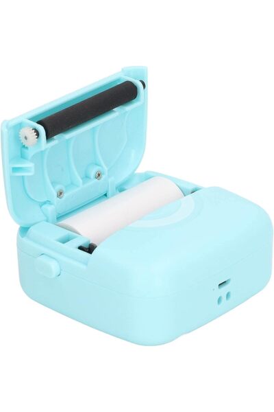 Generic طابعة محمولة، طابعة جيبية، شحن USB، دقة 200 نقطة في البوصة، مناسبة لل...