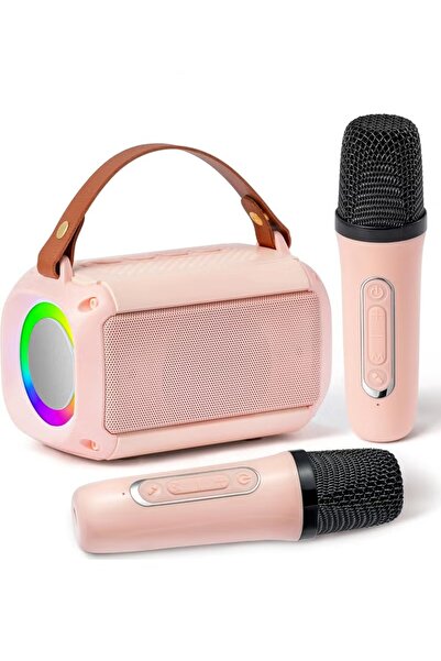 Generic Wireless Microphone Bluetooth 5.3 Karaoke Machine with 2 Microphone T...