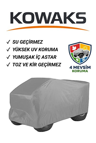 KOWAKS Akülü Araba Araç Brandası, Su Geçirmez Akülü Çocuk Arabası Koruma Kılı...