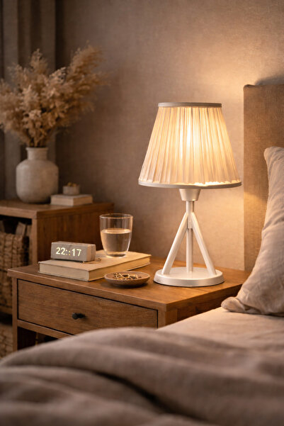 Limon 3D Desing Standing Table Lampshade |   Modern Decorative Bedside and Ni...