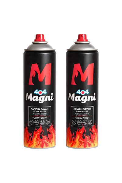 404 Magni Yangın Söndürücü Sprey 500 ml 2li