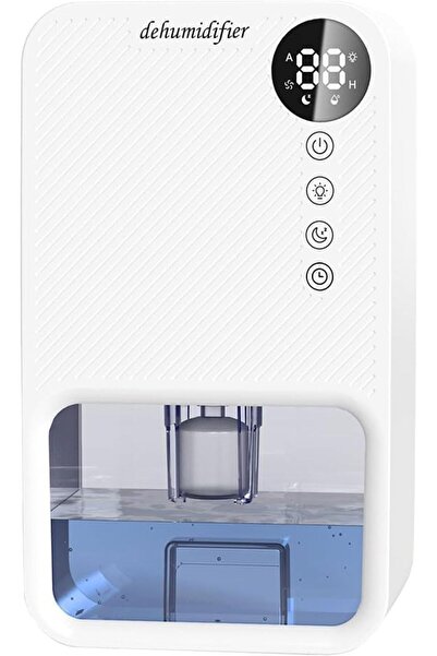 Generic Dehumidifier 1100ml, 24 Hr Timer, Night Mode, Coloured Tank, Quiet, 2...