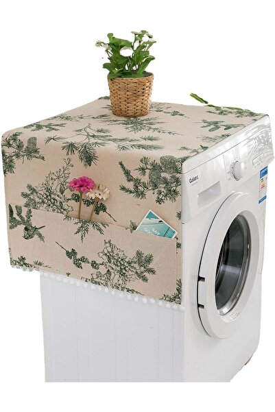 Generic Wisfunlly Universal 51"x 22" Washer Dryer Top Covers, Cotton Anti-Sli...