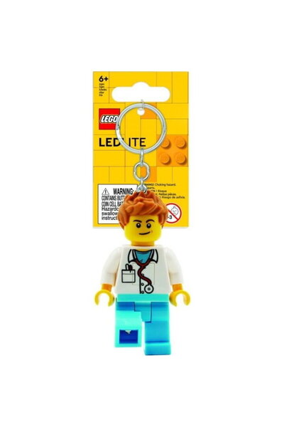 LEGO Classic Doctor Keychain with Flashlight