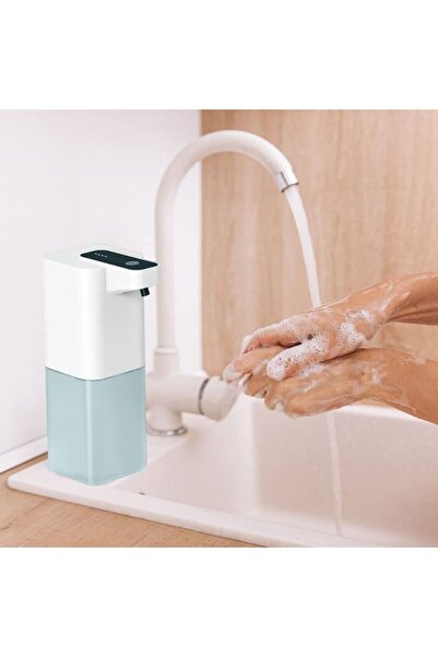 Generic موزع صابون رغوي أوتوماتيكي بالأشعة تحت الحمراء P5 - سعة 400 مل قابل ل...