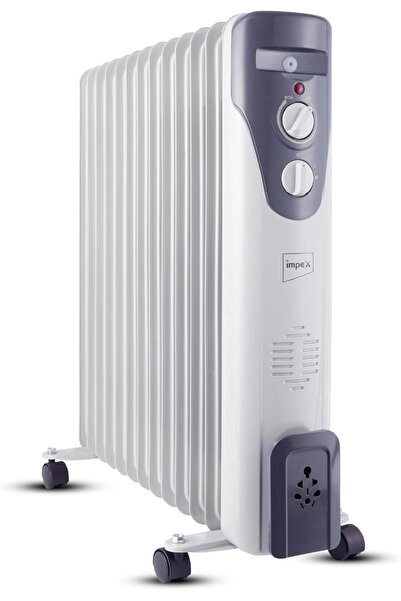 Generic Impex 2500W Electric Oil Heater, 13 Fins | 3 Power Settings | Adjusta...
