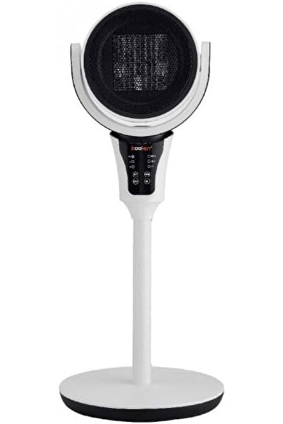 Generic كولين دفاية سيراميك ستاند كهربائية، 2000 وات، أبيض