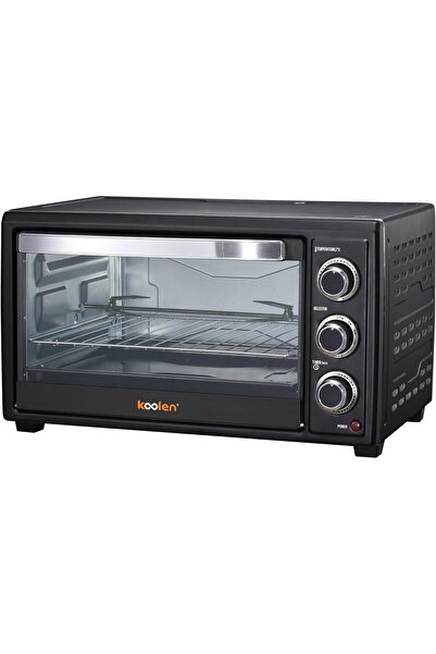 Generic فرن كهربائي من كولين بقوة 1500 واط، سعة 35 لترًا، أسود