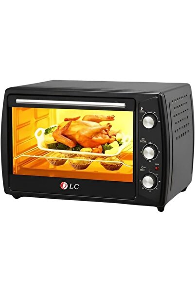 Generic فرن كهربائي Dlc-2263 سعة 63 لترًا بقوة 2200 واط، شبكة شواء، مقلاة، حا...