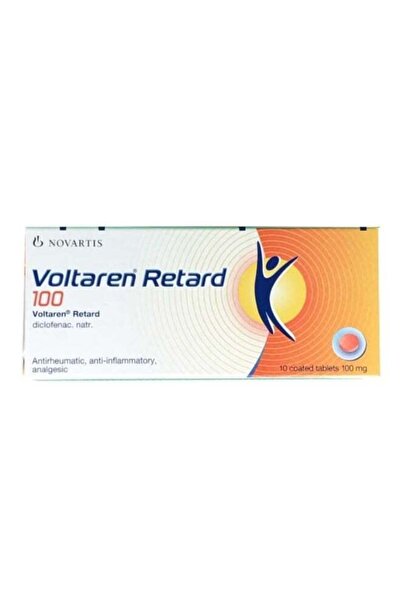 NOVARTIS PHARMA Voltaren Ret 100mg 30 Tablets (Slow Release, Long-Lasting Pai...