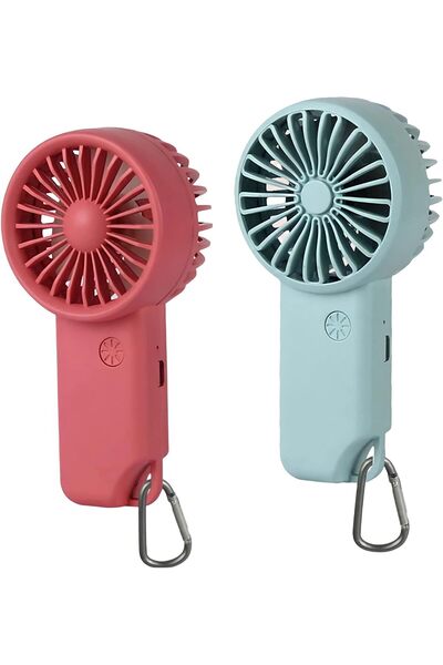 Generic مروحة كهربائية صغيرة محمولة تعمل بمنفذ USB، متعددة الاستخدامات، للاست...