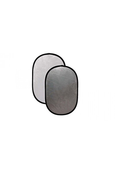 Generic Oval Reflector 2in1 Silver-White 120x180cm