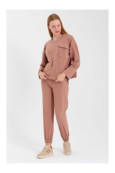 xtrap Crew Neck Bottom Top Tracksuit Set