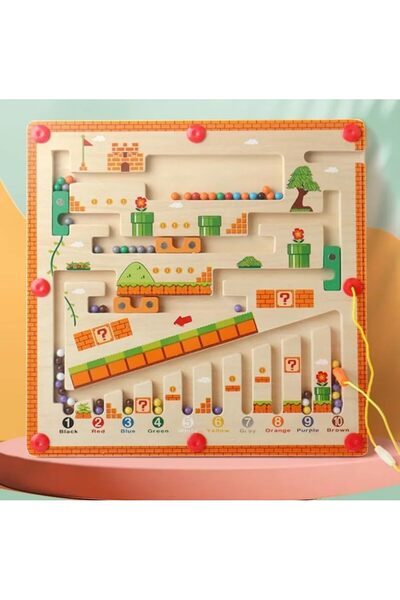 Arabest Toys,Magnetic Color and Number Maze,Toddler Fine Motor Skills Toys fo...