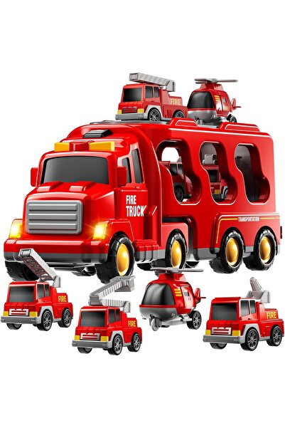 Arabest Boy Toddler Trucks Toys for Boys Kids, 16.9-in Longer Transport City ...