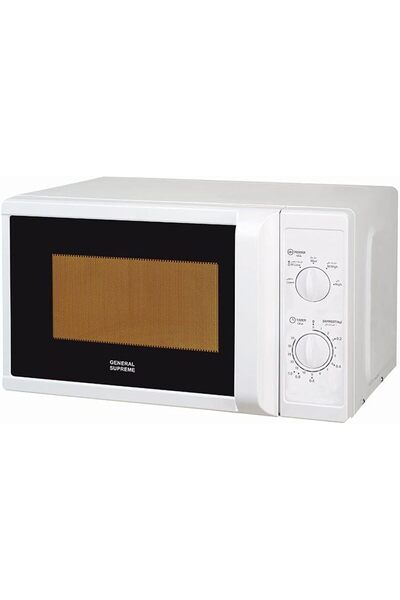 Generic GSM209W General Supreme Microwave 20L, Easy Mechanical Control, White...
