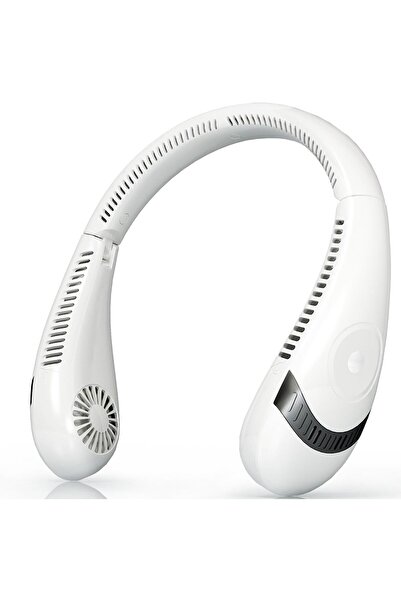 Generic مروحة رقبة قابلة لإعادة الشحن بسعة 5000 مللي أمبير، مروحة شخصية بدون ...