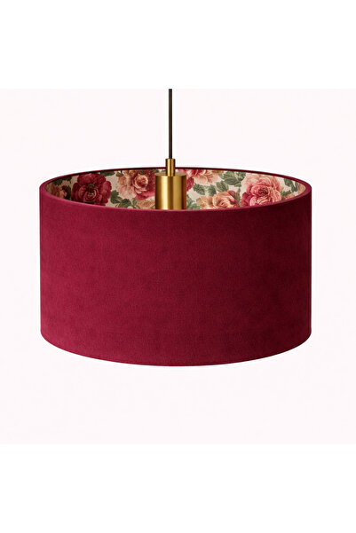 Mivera Maison DEKORATİF KUMAŞ KAPLAMA AVİZE (40x20 cm)