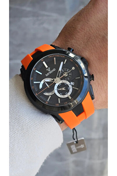 Raymond Rym-83544 Men's Silicone Wristwatch Rym-83544-R208