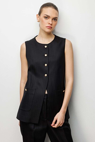 Ekol Torba Cepli Sıfır Yaka Yelek