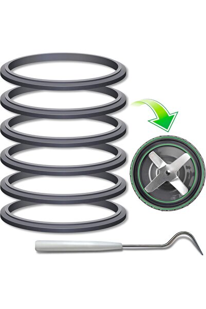 Generic Gasket Replacement Rubber Ring Seal Rings Gaskets Part Fit for Nutrib...