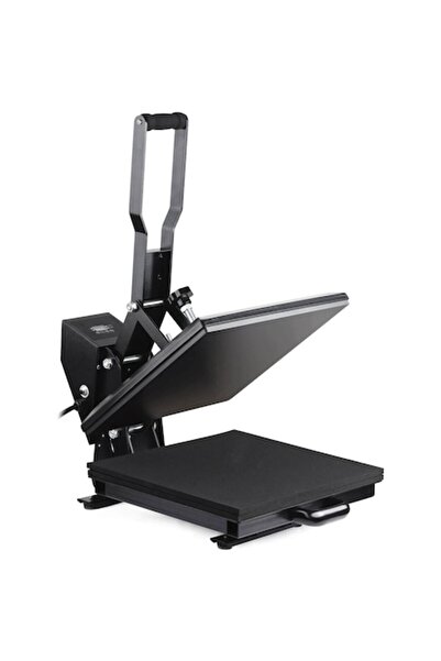 VEVOR Flat Heat Press Machine for Customizing T-Shirts, 38x38cm, 1600W