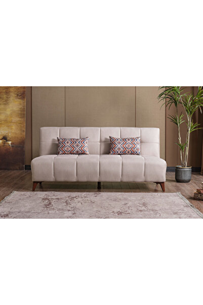 Meşe Home Dublin Kolsuz Kanepe | Modern Tasarım, Konforlu ve Şık 3’lü Koltuk