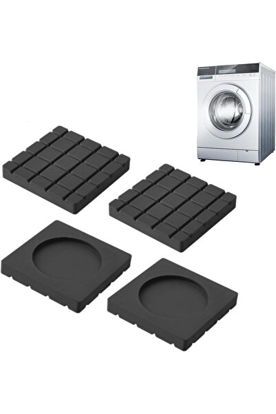 Generic وسادات أرجل غسالة لونيميا، وسادات مضادة للاهتزاز، 4 قطع، مصنوعة من ال...